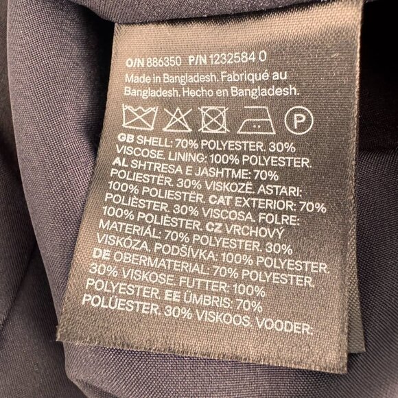 H&M Women’s Oversized Blazer Gold Buttons - Picture 8 of 10